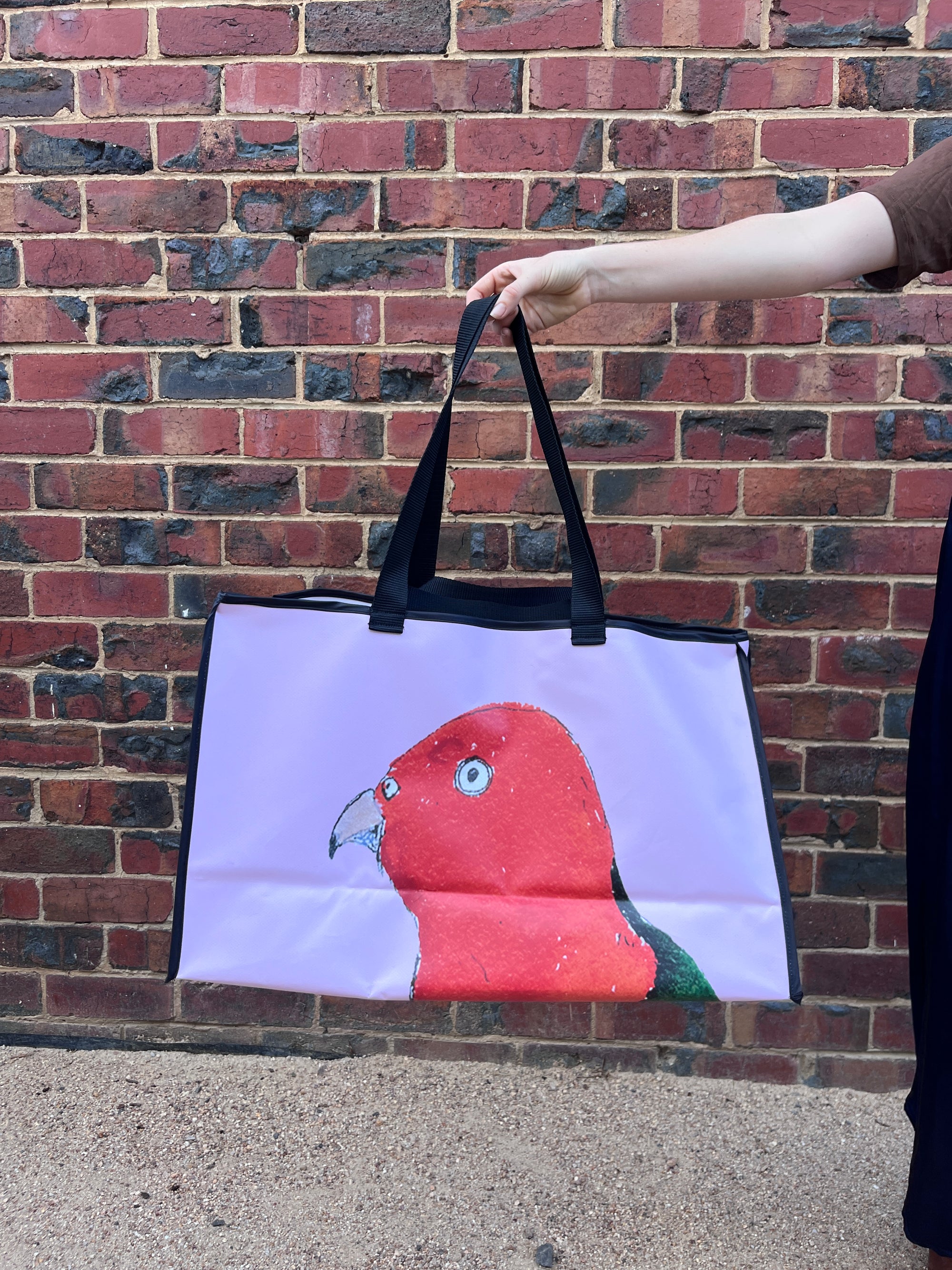 Giant Tote Bag ~ King Parrot