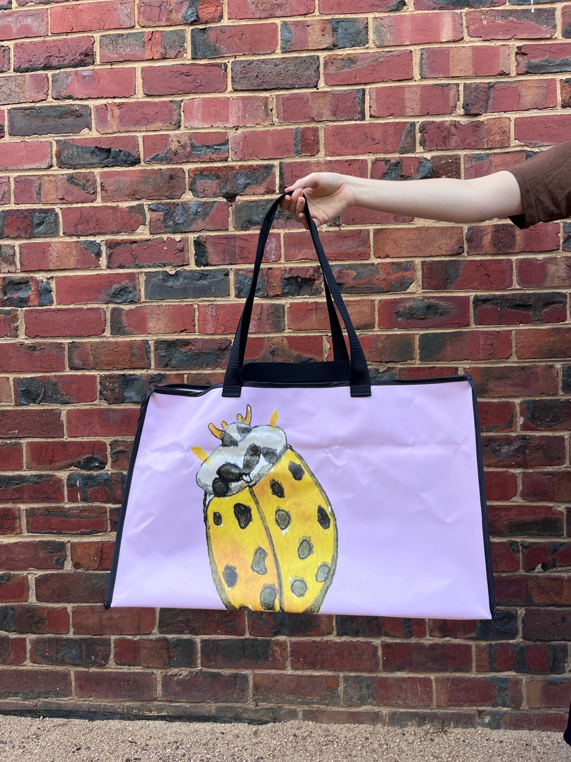 Giant Tote Bag ~ LadyBird
