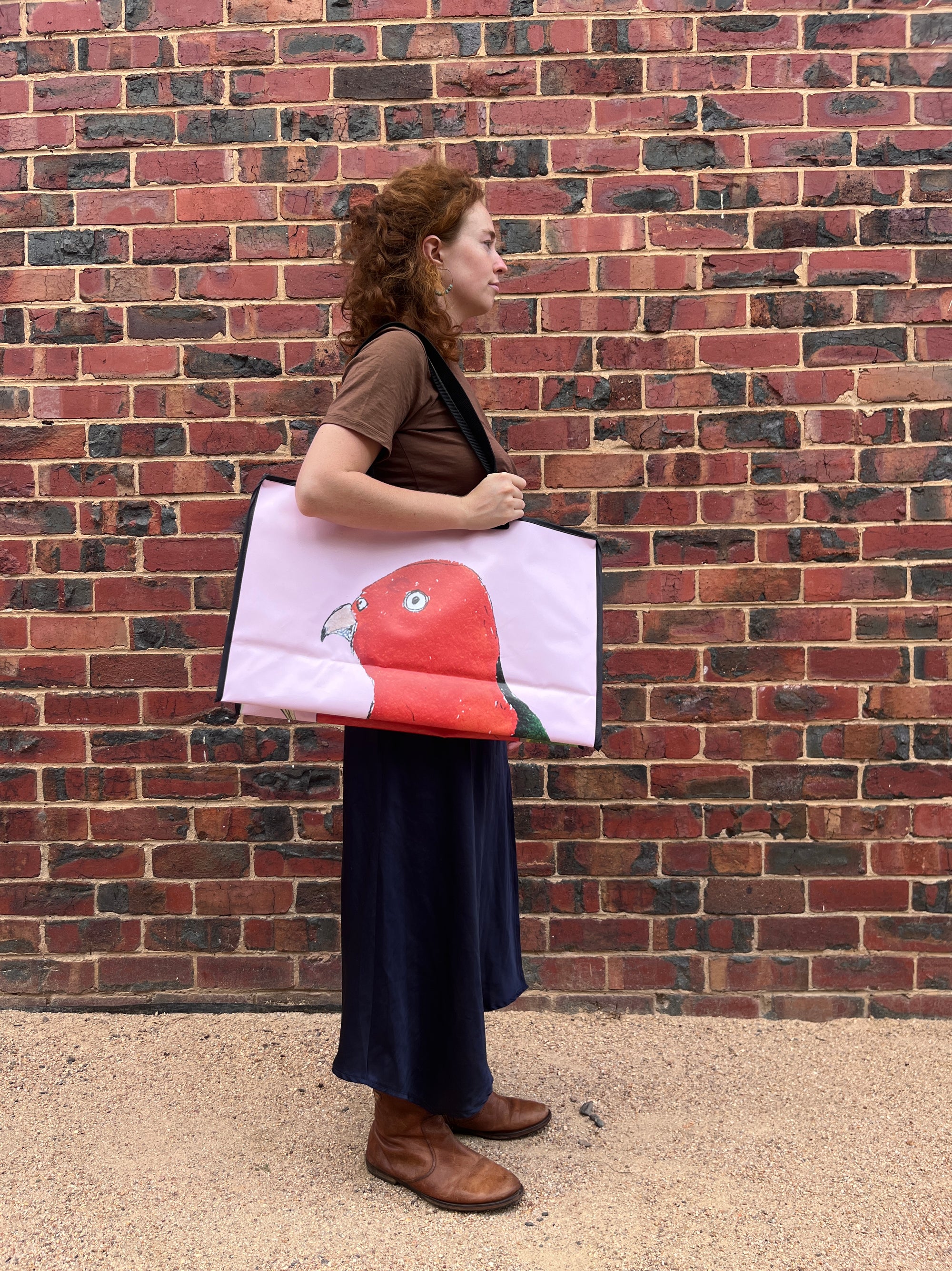 Giant Tote Bag ~ King Parrot