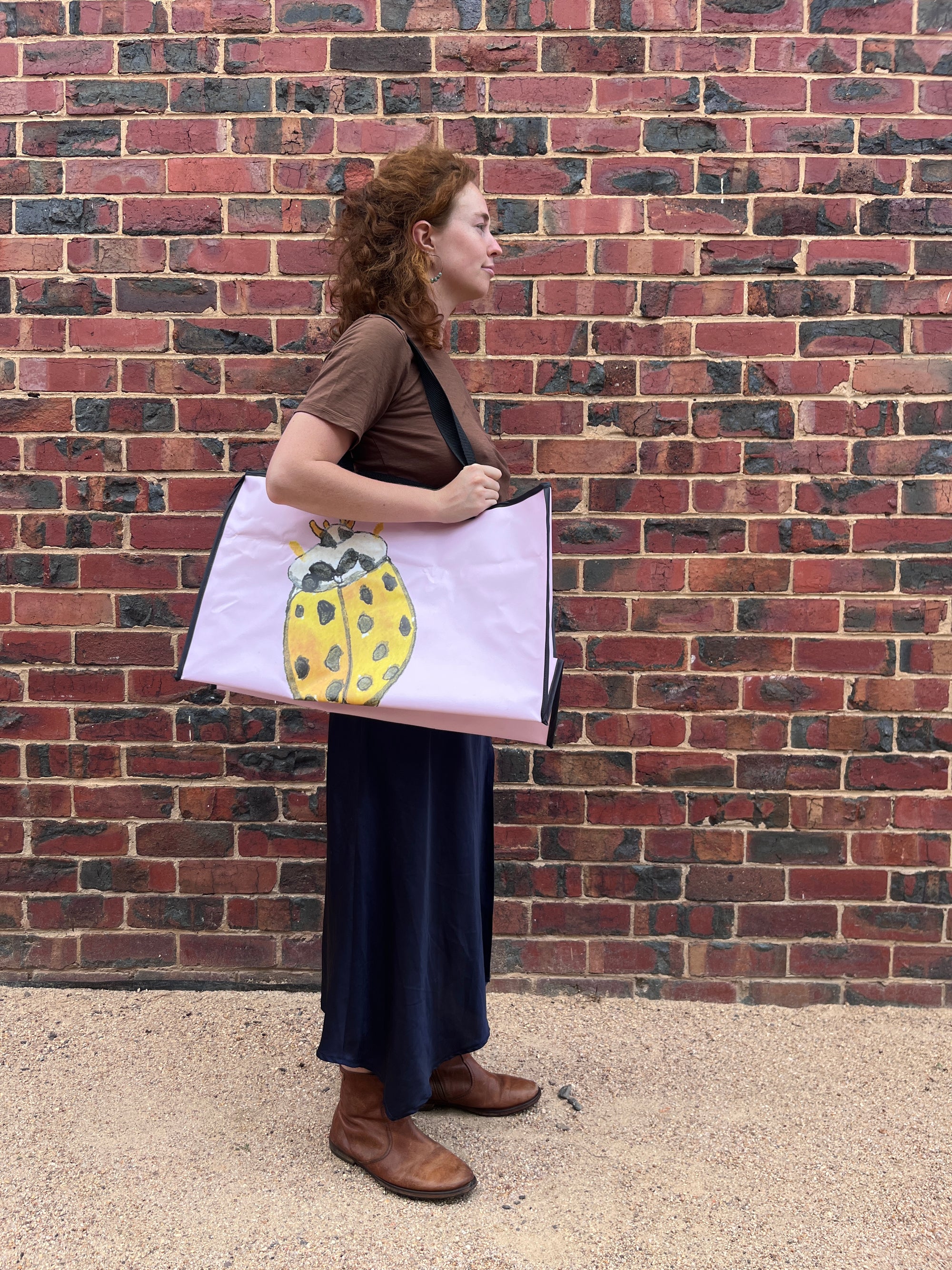 Giant Tote Bag ~ LadyBird
