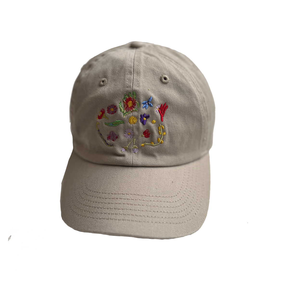 A Cap ~ Flowers Mixed