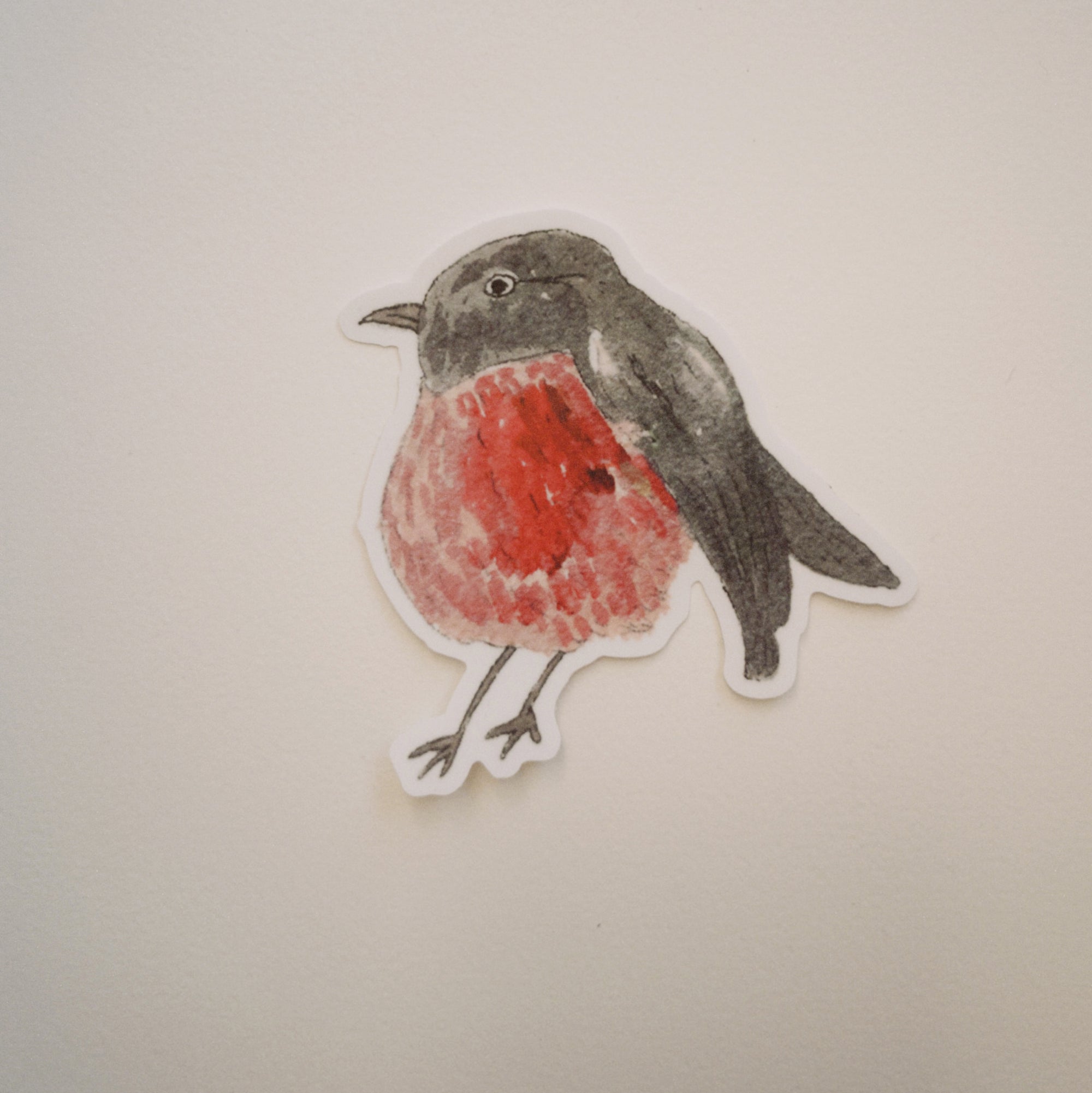Pink Robin Sticker