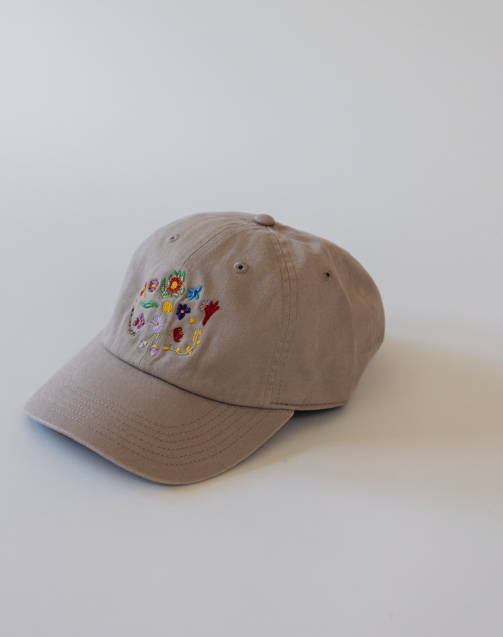 A Cap ~ Flowers Mixed