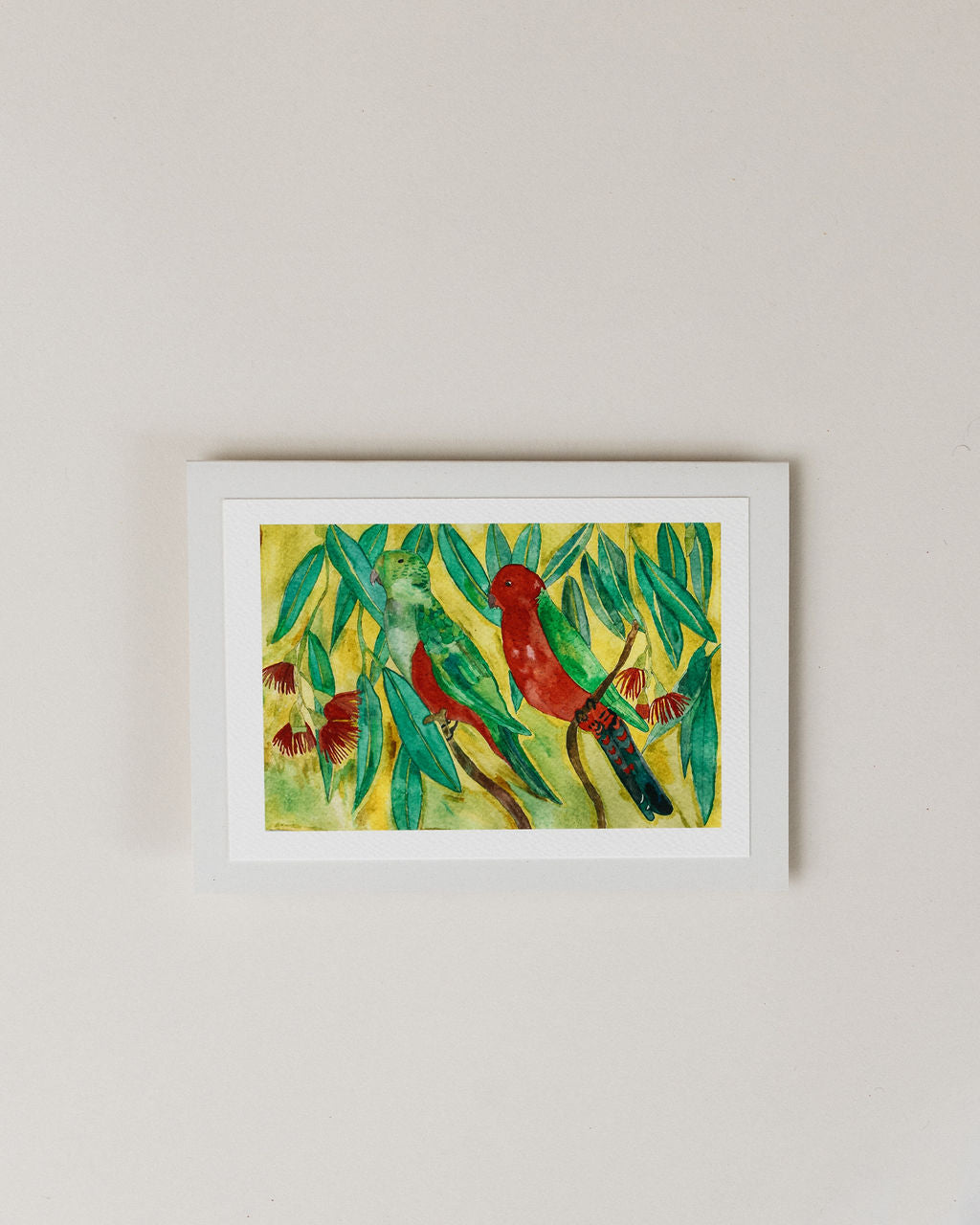 A Greeting Card ~ King Parrots