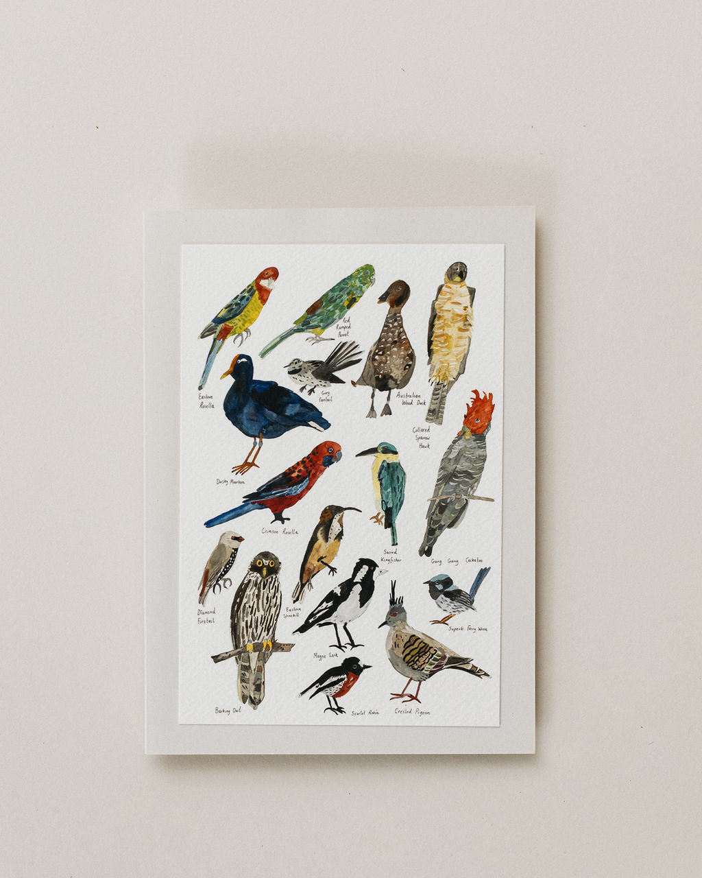 A Greeting Card~ Birds of Narrm Two